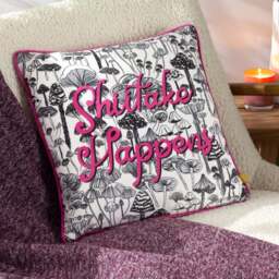 Furn. Shiitake Square Cushion - thumbnail 1