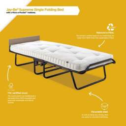 Jay-Be Supreme Pocket Sprung Folding Bed - thumbnail 5