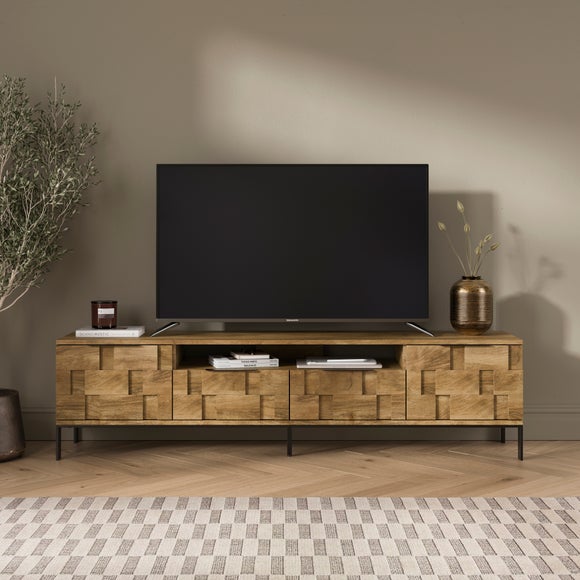 "Watson Extra Wide TV Unit for TVs up to 80"", Wood Effect" - image 1