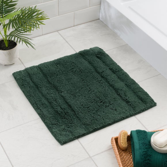 Luxury Cotton Textured Stripe Shower Mat - image 1