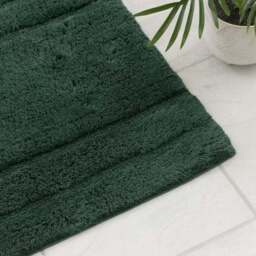 Luxury Cotton Textured Stripe Shower Mat - thumbnail 2