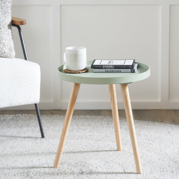 Halston Side Table, Natural Pine - image 1