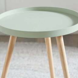 Halston Side Table, Natural Pine - thumbnail 2
