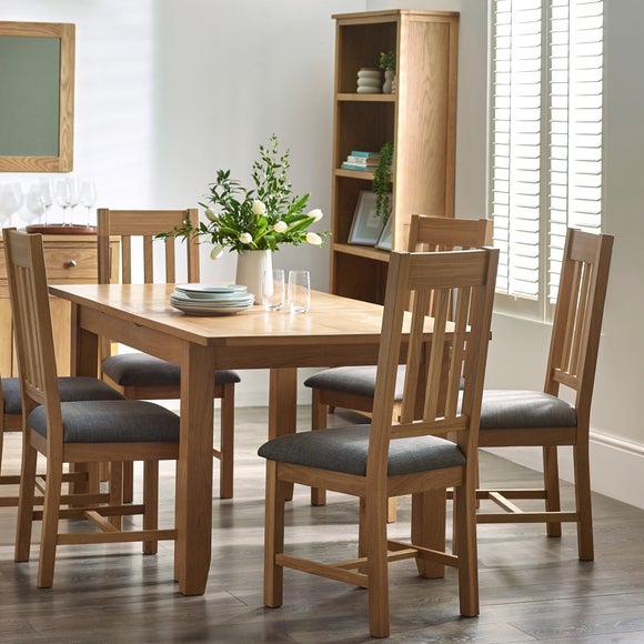 Mallory Set Of 2 Dining Chairs, Oak - image 1