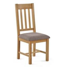 Mallory Set Of 2 Dining Chairs, Oak - thumbnail 4