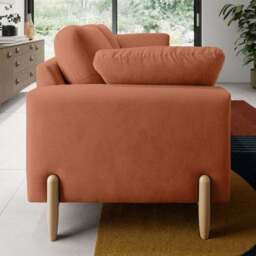 Apollo Vintage Velvet 3 Seater Sofa - thumbnail 2