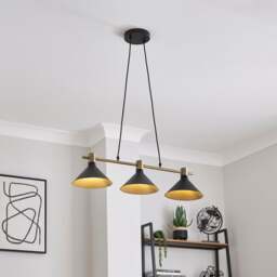 Morgan Industrial 3 Light Adjustable Diner Ceiling Light - thumbnail 1