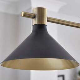 Morgan Industrial 3 Light Adjustable Diner Ceiling Light - thumbnail 3