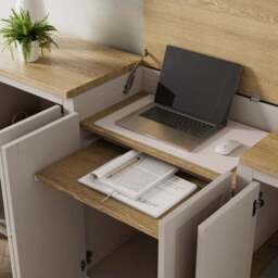 Olney Extra Wide Sideboard Desk - thumbnail 3