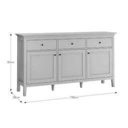 Lynton Wide Sideboard - thumbnail 6