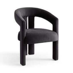 Lucilla Dining Chair, Velvet - thumbnail 5