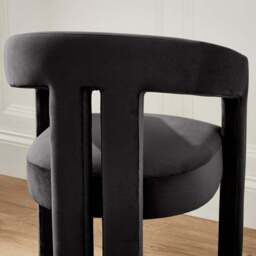 Lucilla Dining Chair, Velvet - thumbnail 3