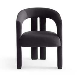 Lucilla Dining Chair, Velvet - thumbnail 4