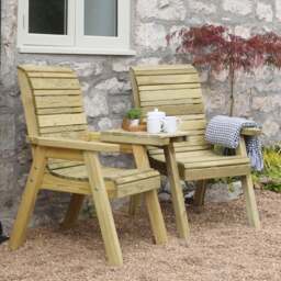 Freya Wooden Companion Seat - thumbnail 1