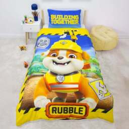 Paw Patrol Rubble'n'Crew Polycotton Duvet Cover & Pillowcase Set - thumbnail 3
