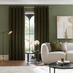 Chenille Eyelet Curtains (Blackout Available) - thumbnail 2