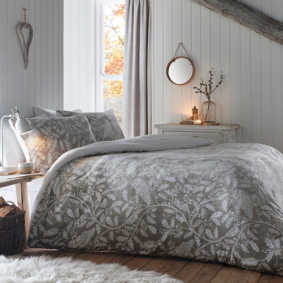 Dreams n Drapes Lodge Woodland Owls Duvet Cover and Pillowcase Set - image 1