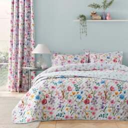 Foxley Quilted Bedspread - thumbnail 1