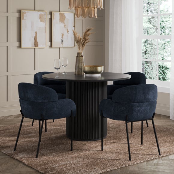 Talullua Dining Chair, Luxe Chenille - image 1