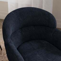 Talullua Dining Chair, Luxe Chenille - thumbnail 4