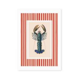 East End Prints Stripy Lobster Print - thumbnail 2