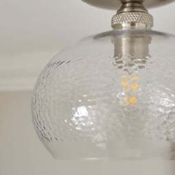 Hemsby Mid Century Flush Ceiling Light - thumbnail 3