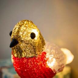 Robin Light Up Ornament - thumbnail 2