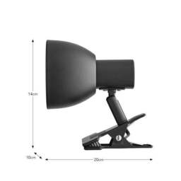 Imi Metal Adjustable Clip-On Task Table Lamp - thumbnail 6