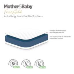 Mother&Baby First Gold Hypoallergenic Foam Mattress - thumbnail 2