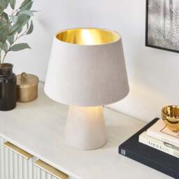 Nesa Velvet Table Lamp - thumbnail 1