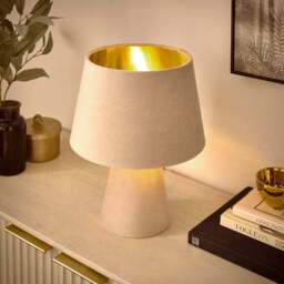 Nesa Velvet Table Lamp - thumbnail 2