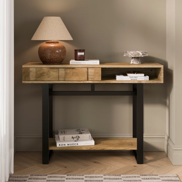 Watson 1 Drawer Console Table, Wood Effect - image 1