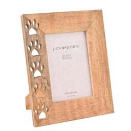 Best Of Breed Paw Prints Mango Wood Photo Frame - thumbnail 2