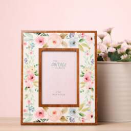 The Cottage Garden Layered Floral Portrait Photo Frame - thumbnail 1
