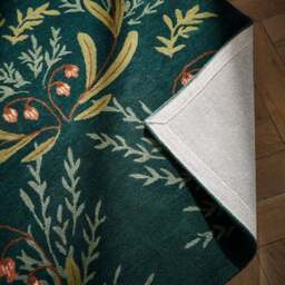 Moorland Floral Wool Rug - thumbnail 3