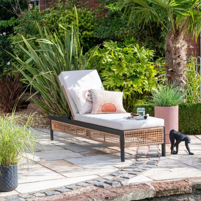 Sulu Lounger Brown