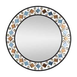Global Gem Edge Round Wall Mirror - thumbnail 2