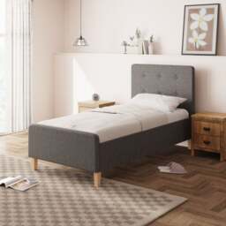 Ashbourne Fabric Side Lift Ottoman Bed Frame - thumbnail 1
