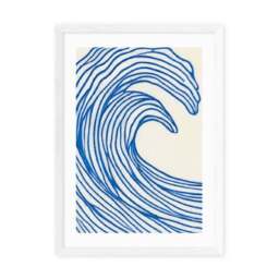 East End Prints Wavy Lines Print - thumbnail 2