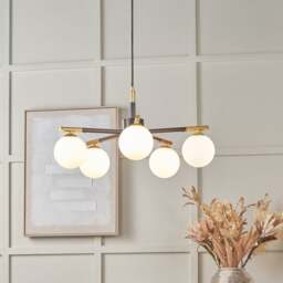 Pacific Lifestyle Wanda 5 Light Adjustable Ceiling Light - thumbnail 1
