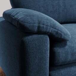 Magnus Vintage Soft Chenille Corner Chaise Sofa - thumbnail 5