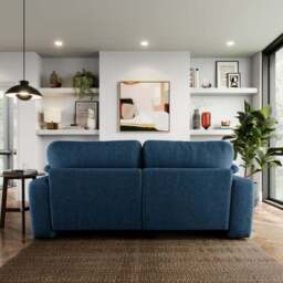 Magnus Vintage Soft Chenille Corner Chaise Sofa - thumbnail 3