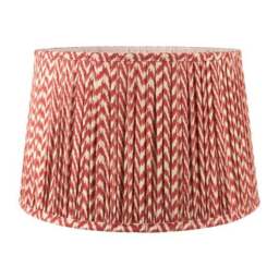 Vienna Chevron Mushroom Pleat Lamp Shade - thumbnail 2