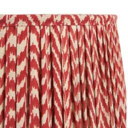 Vienna Chevron Mushroom Pleat Lamp Shade - thumbnail 4