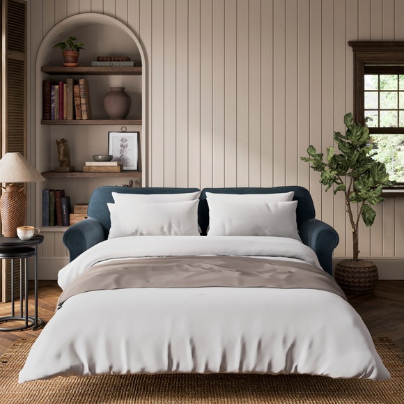 Millie Velvet 2 Seater Sofa Bed - image 1