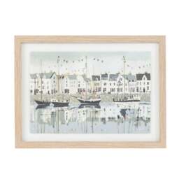 Cedar & Sage Harbour Life Framed Print - thumbnail 1