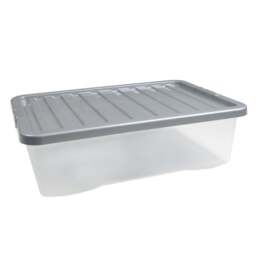 Wham Plastic Underbed Storage Box with Lid