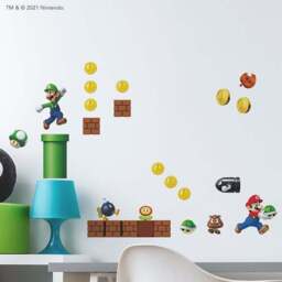 Super Mario Build a Scene Wall Stickers - thumbnail 4