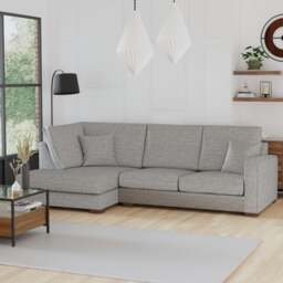 Carson Deep Sit Vivalife Stain-Resistant Fabric Corner Sofa - thumbnail 1