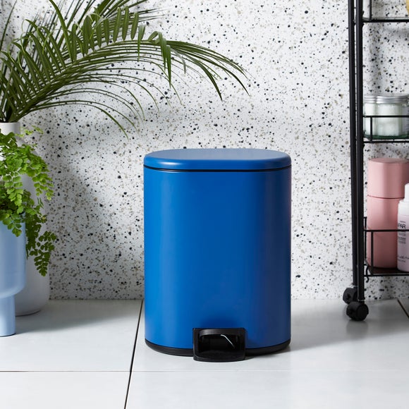 Spirella Cubo De Pedal Metal SYDNEY 5L Azul | Leroy Merlin